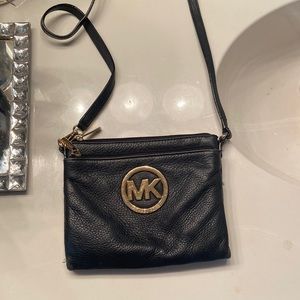Michael Kors Black Wallet bag/Crossbody bag